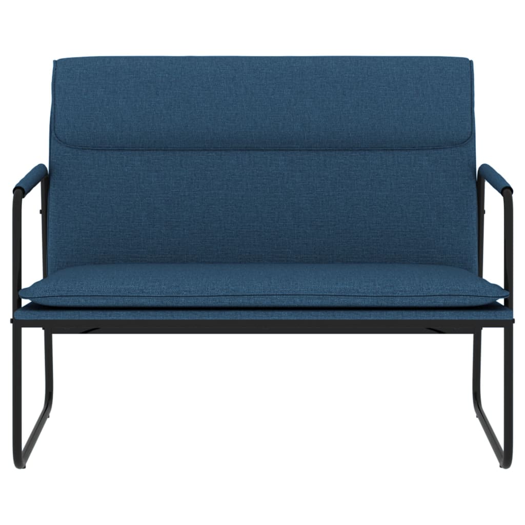 Banc Bleu 100x64x80 cm Tissu - XIOS