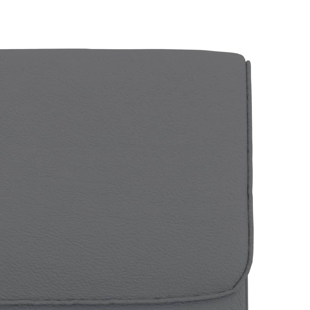 Chaise longue Gris 55x64x80 cm Similicuir - XIOS