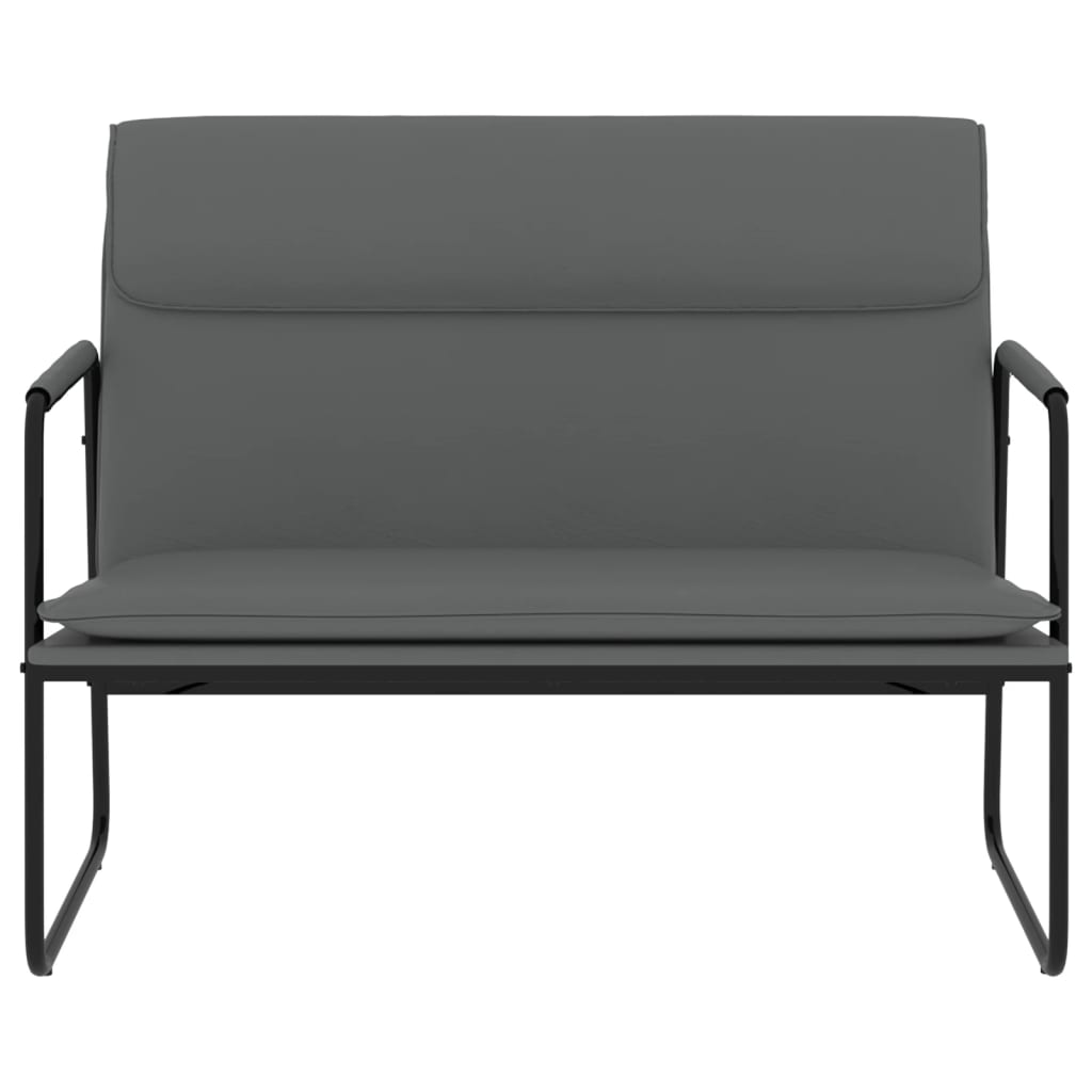 Banc Gris 100x64x80 cm Similicuir - XIOS