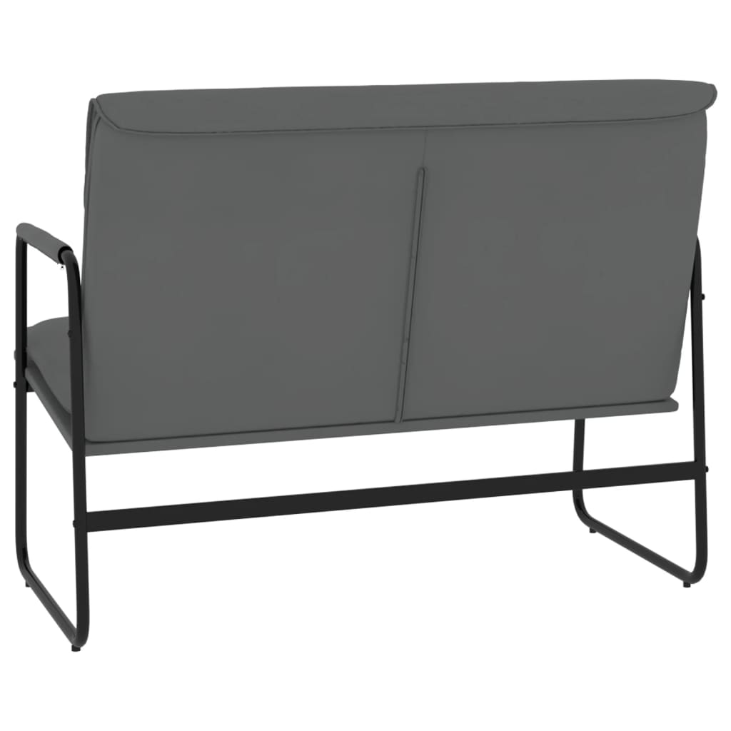 Banc Gris 100x64x80 cm Similicuir - XIOS
