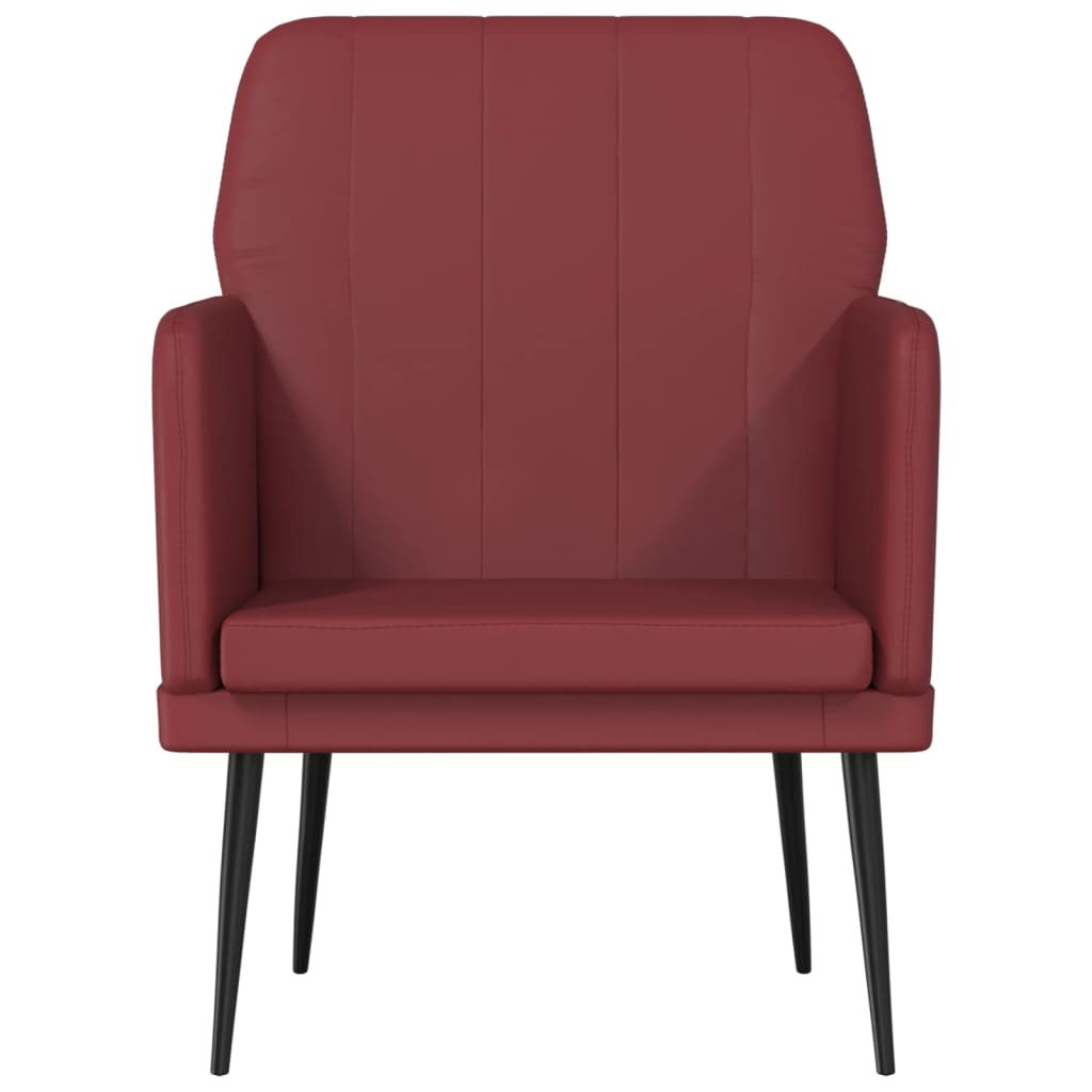 Fauteuil Bordeaux 61x78x80 cm Similicuir - XIOS