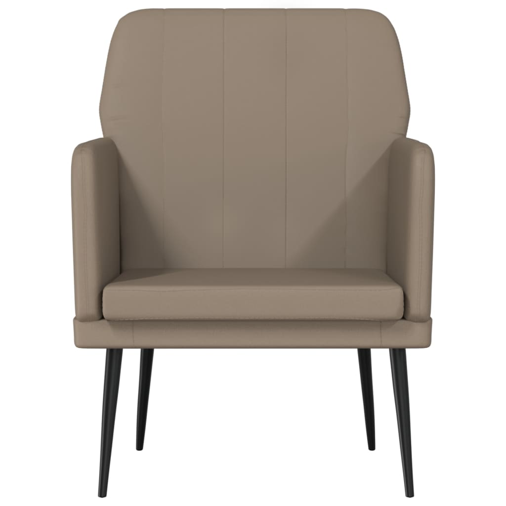 Fauteuil Cappuccino 61x78x80 cm Similicuir - XIOS