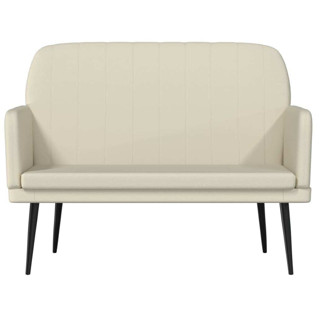 Banc Crème 107x80x81 cm Similicuir - XIOS