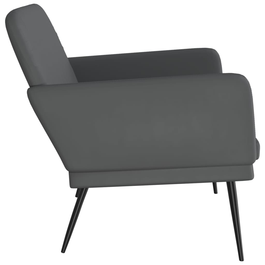 Banc Gris 107x80x81 cm Similicuir - XIOS