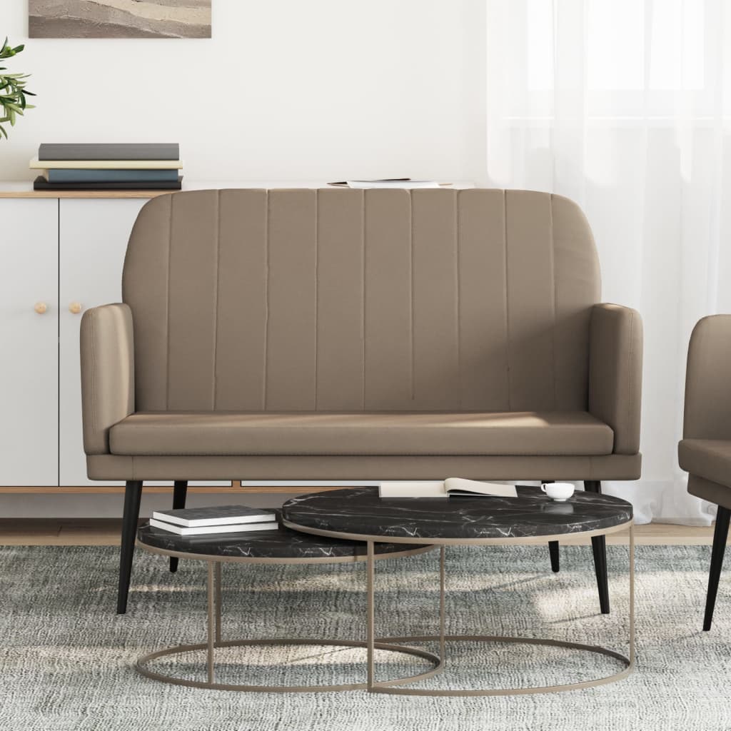 Banc Cappuccino 107x80x81 cm Similicuir - XIOS