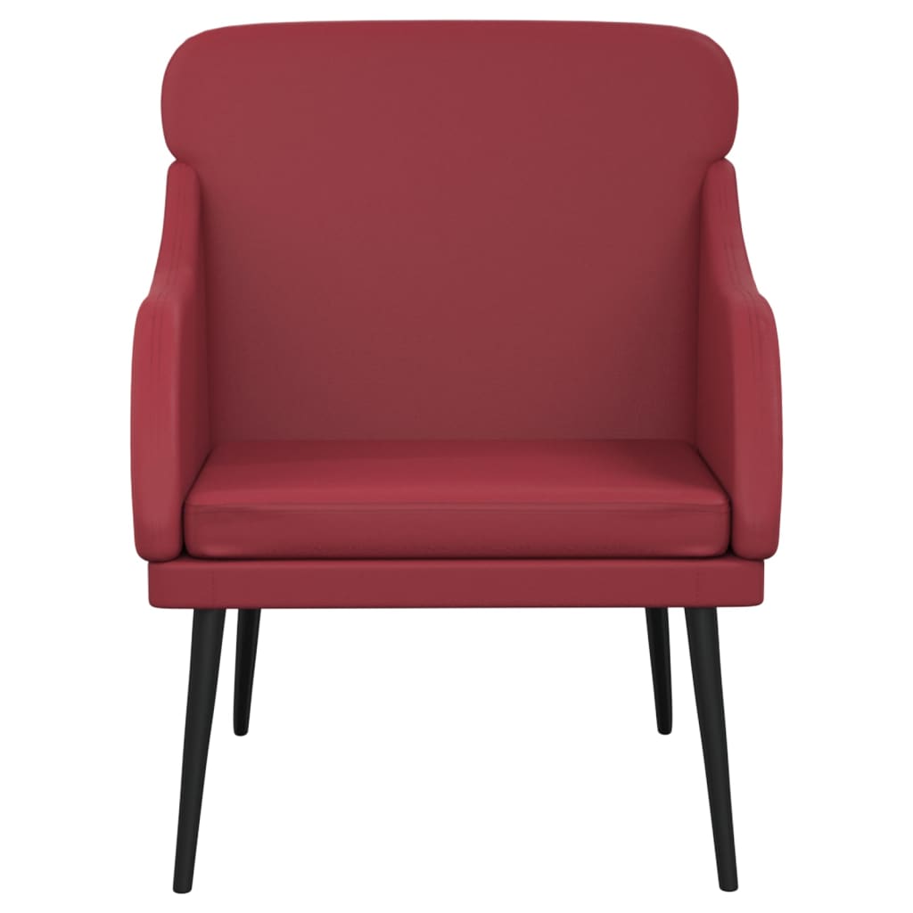 Fauteuil Bordeaux 63x76x80 cm Similicuir - XIOS