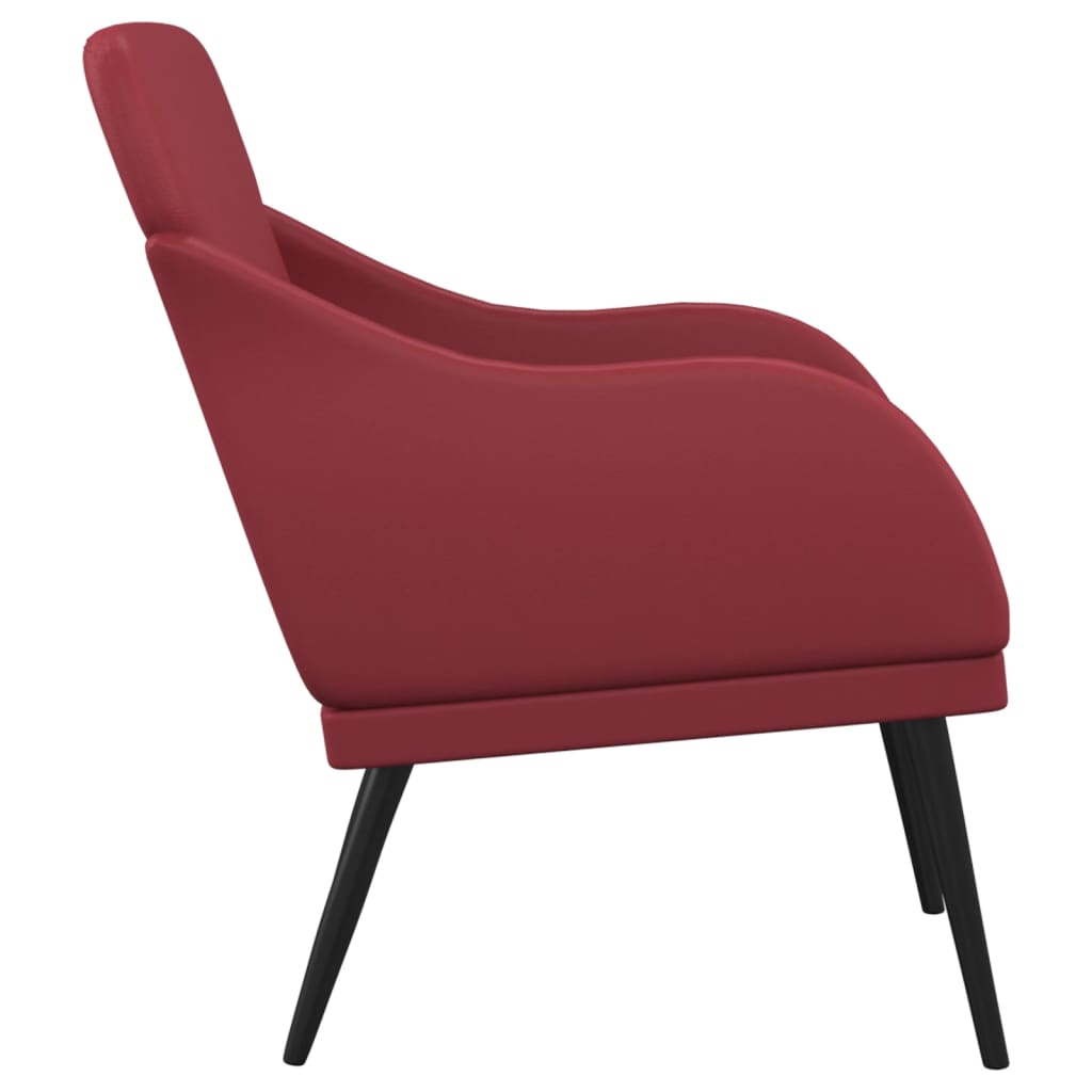Fauteuil Bordeaux 63x76x80 cm Similicuir - XIOS
