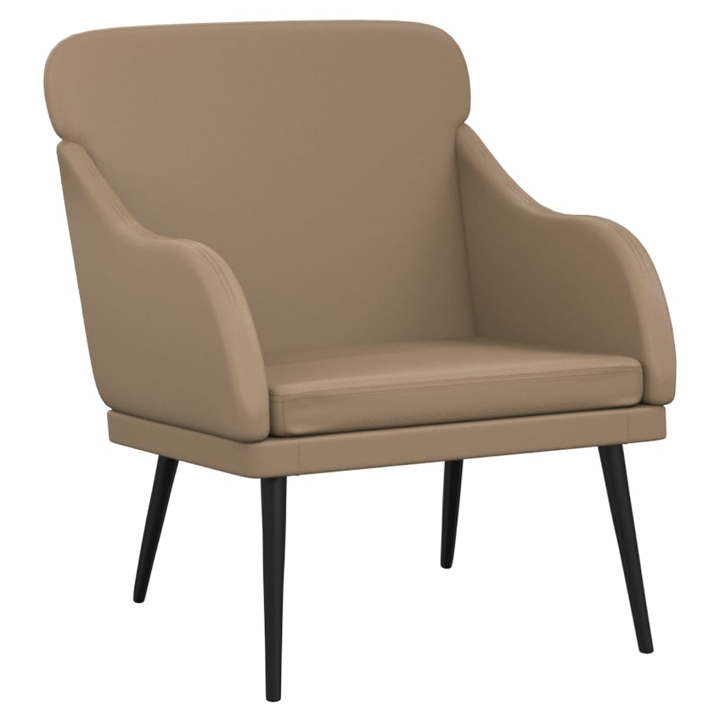 Fauteuil Cappuccino 63x76x80 cm Similicuir - XIOS