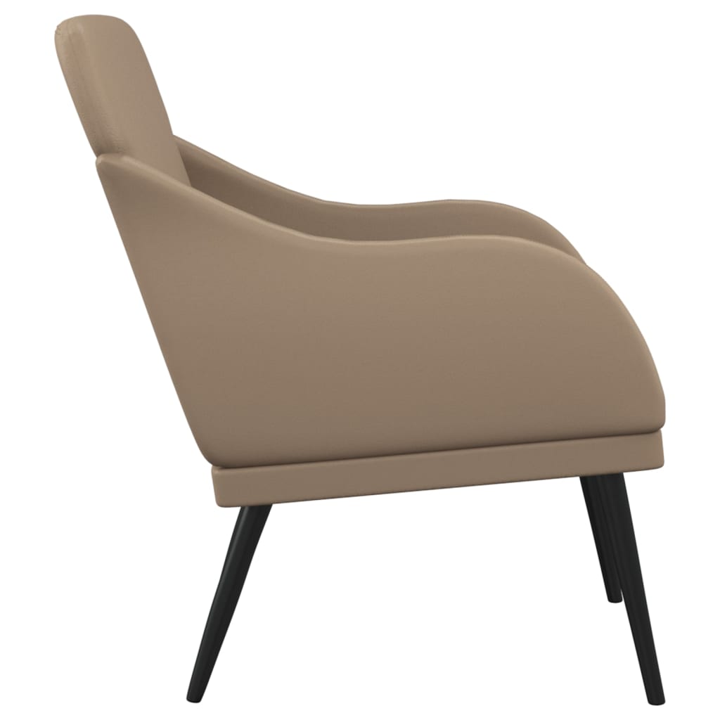 Fauteuil Cappuccino 63x76x80 cm Similicuir - XIOS