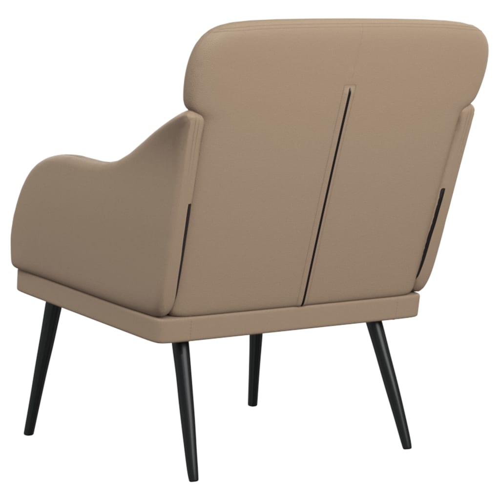 Fauteuil Cappuccino 63x76x80 cm Similicuir - XIOS