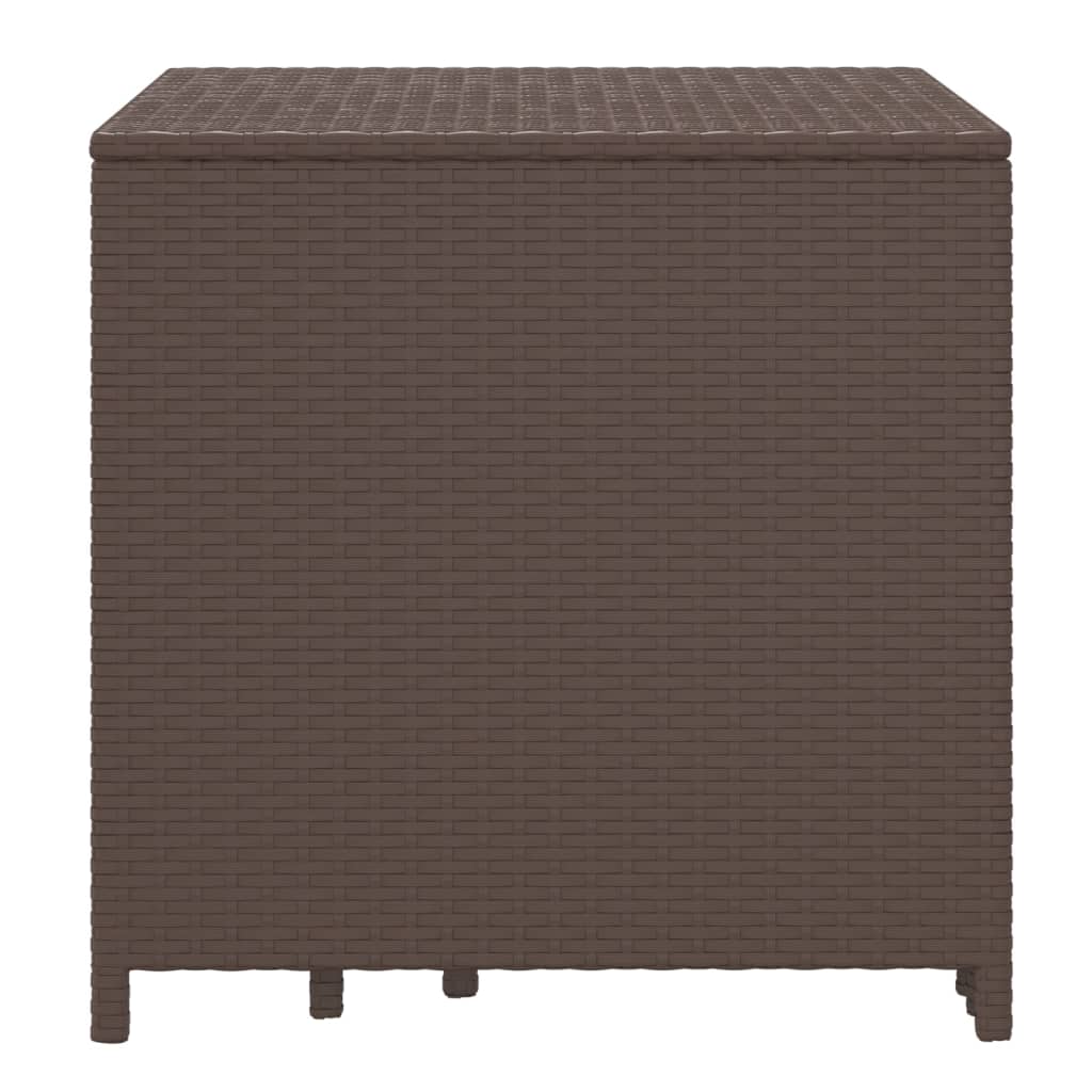 Tables gigognes 3 pcs marron résine tressée - XIOS