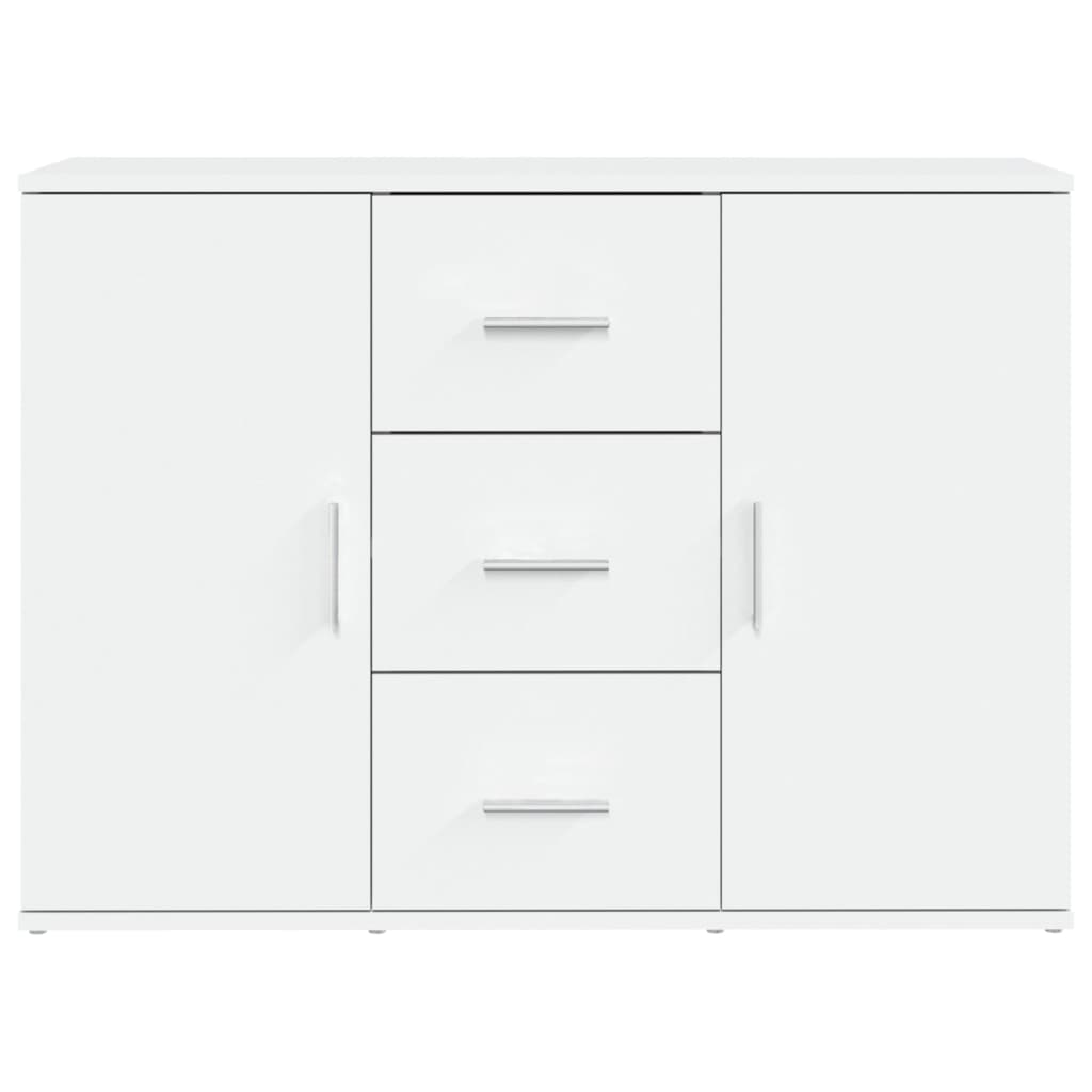 Buffet blanc 91x29,5x65 cm bois d'ingénierie Buffets & bahuts vidaXL