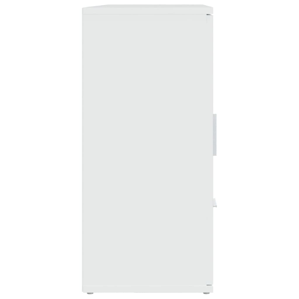 Buffet blanc 91x29,5x65 cm bois d'ingénierie Buffets & bahuts vidaXL