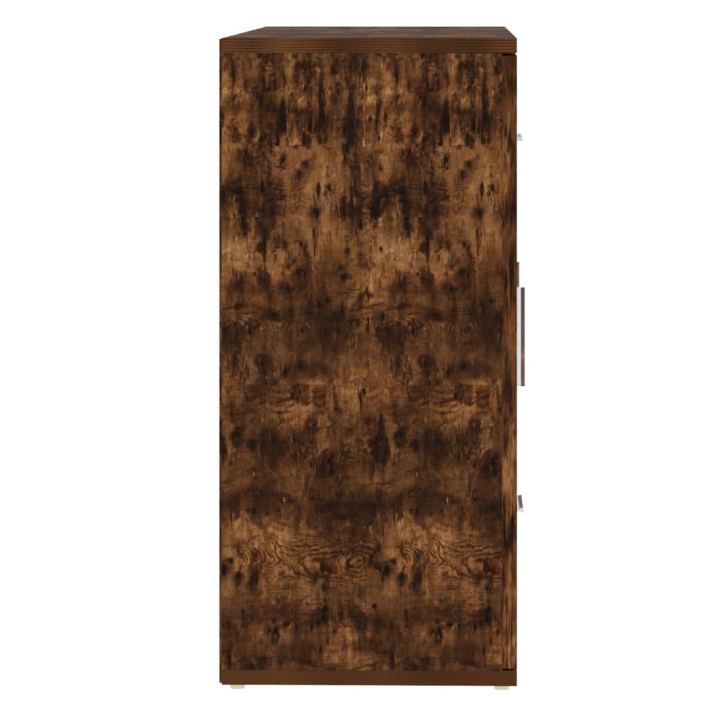 Buffet Chêne fumé 91x29,5x65 cm Bois d'ingénierie - XIOS