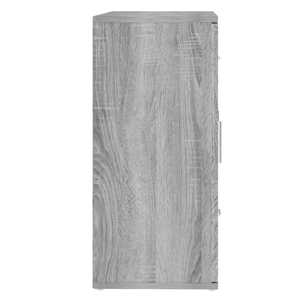 Buffet Sonoma gris 91x29,5x65 cm Bois d'ingénierie Buffets & bahuts vidaXL