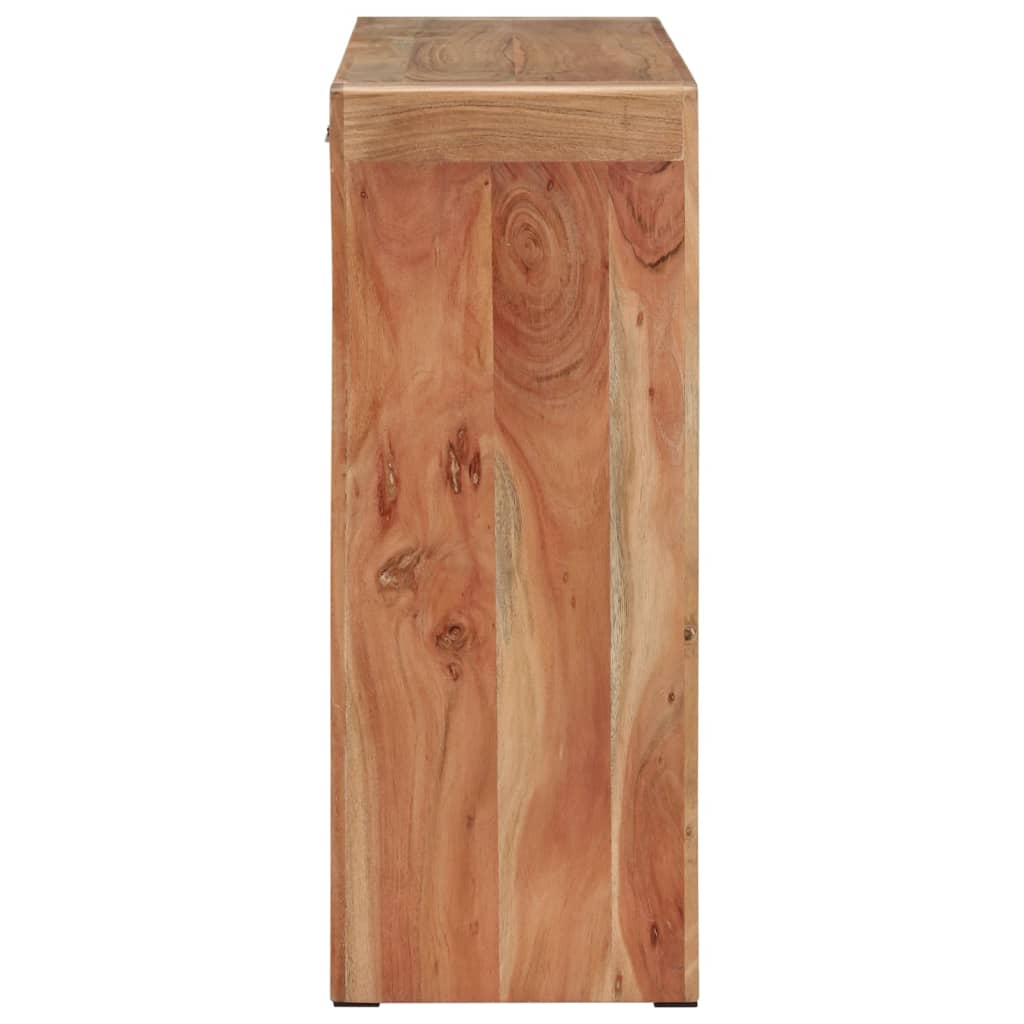 Table console 110x30x76 cm bois massif d'acacia - XIOS