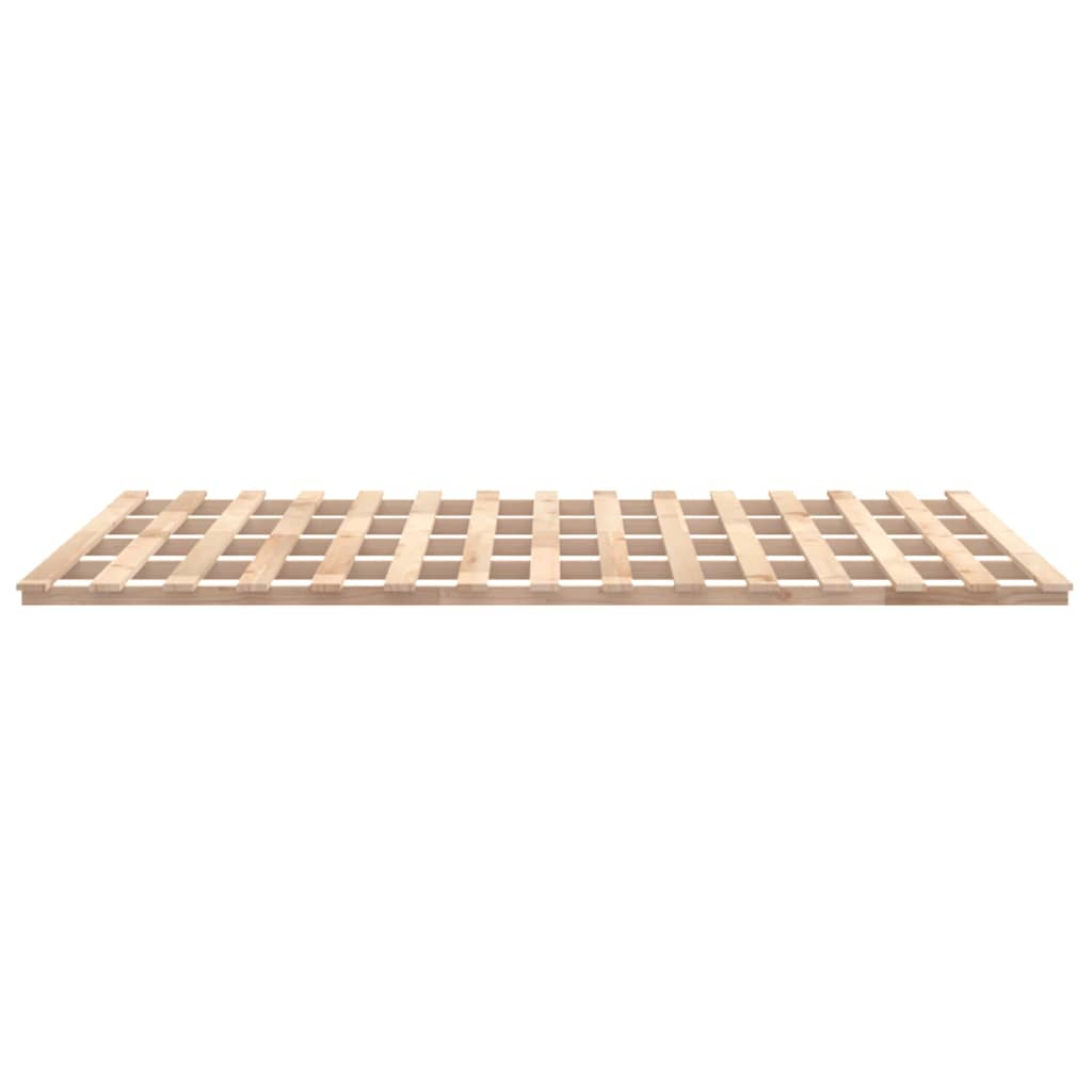 Cadre de lit sans matelas 200x200 cm bois massif de pin - XIOS