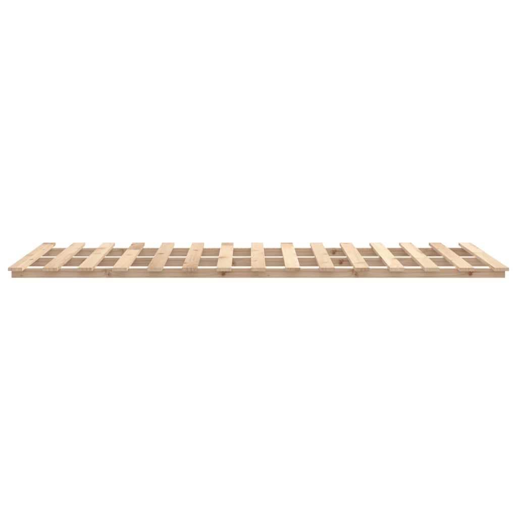 Cadre de lit sans matelas 150x200 cm bois de pin massif - XIOS