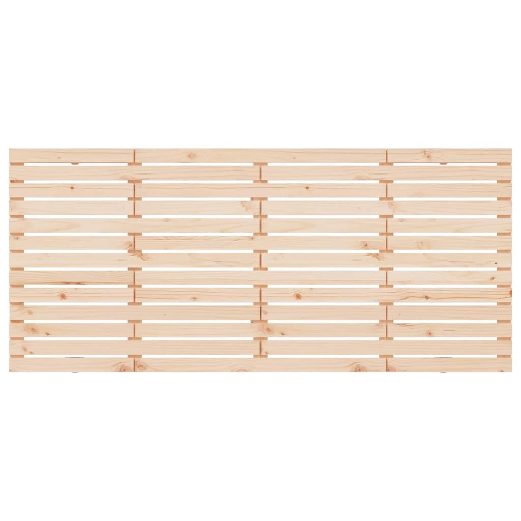 Tête de lit murale 206x3x91,5 cm Bois massif de pin - XIOS
