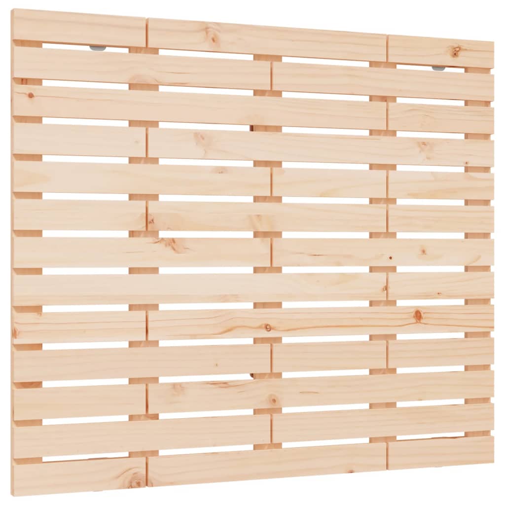 Tête de lit murale 81x3x91,5 cm Bois massif de pin - XIOS