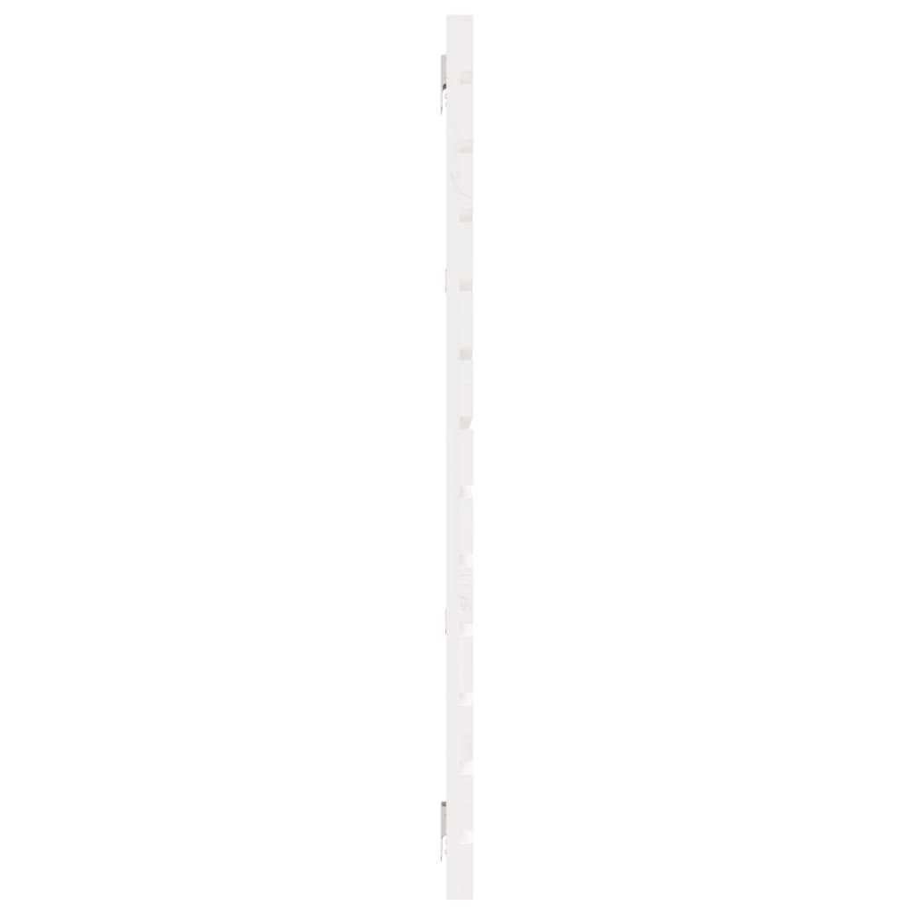 Tête de lit murale Blanc 166x3x91,5 cm Bois massif de pin - XIOS