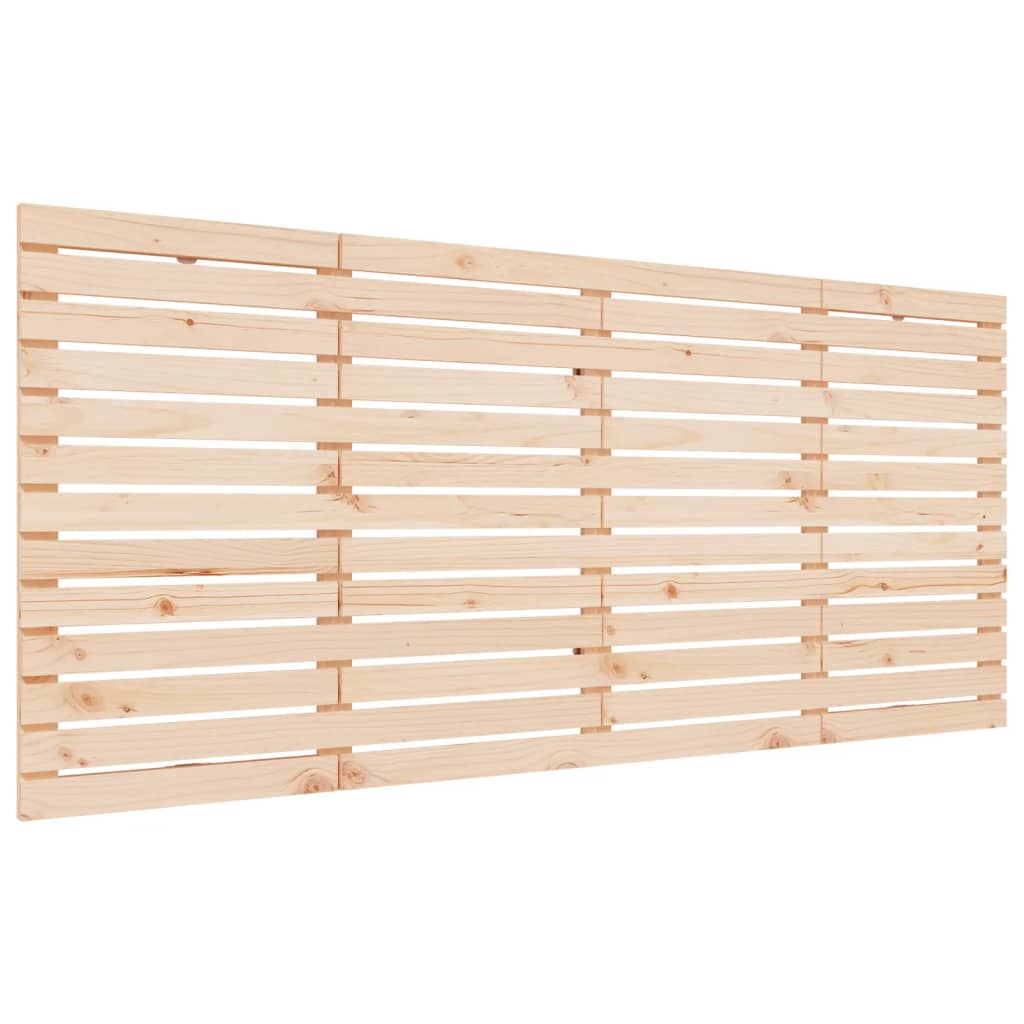 Tête de lit murale 186x3x91,5 cm Bois massif de pin - XIOS