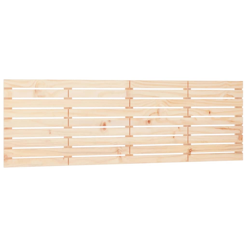 Tête de lit murale 206x3x63 cm Bois massif de pin - XIOS