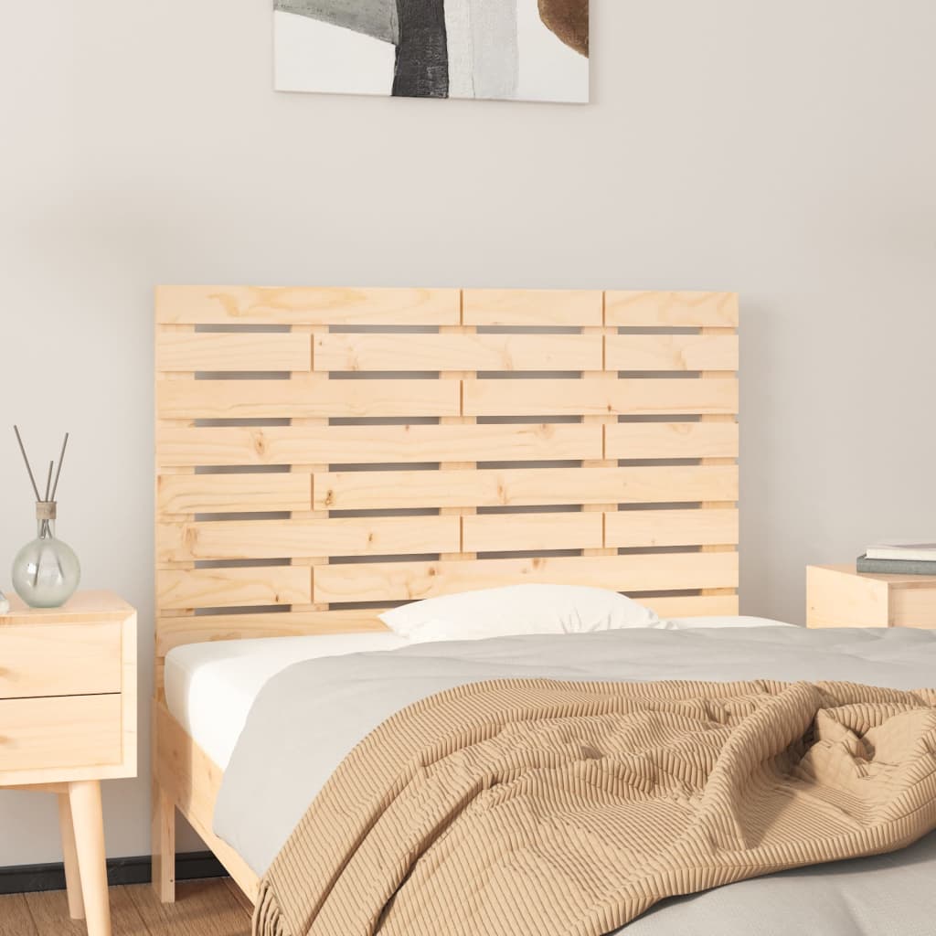 Tête de lit murale 96x3x63 cm Bois massif de pin - XIOS