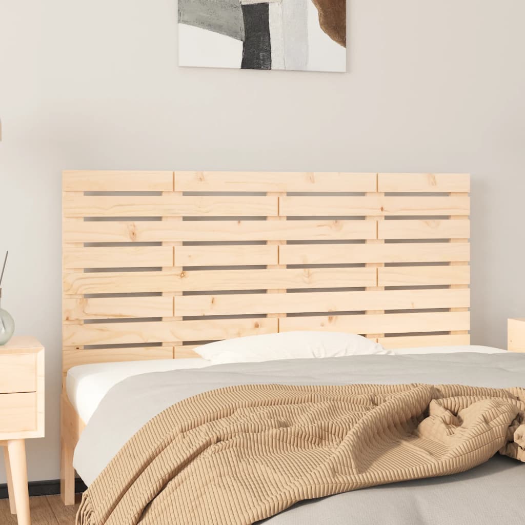 Tête de lit murale 141x3x63 cm Bois massif de pin - XIOS