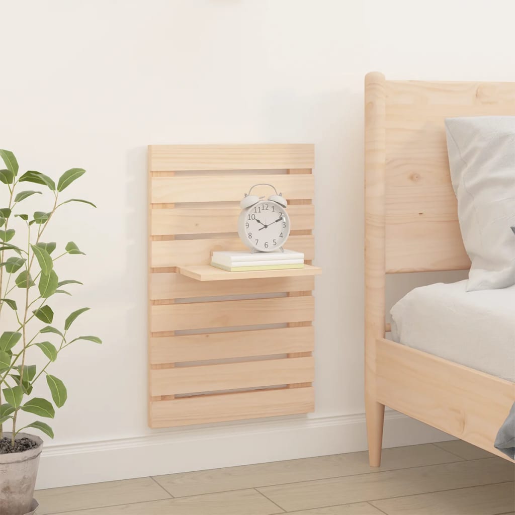 Étagères de chevet murales 2 pcs Bois de pin massif - XIOS