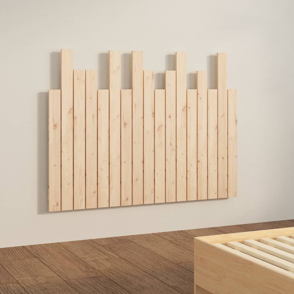 Tête de lit murale 108x3x80 cm Bois massif de pin - XIOS