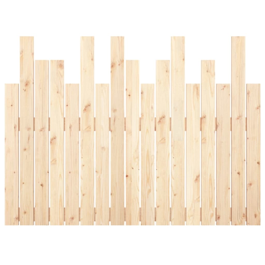 Tête de lit murale 108x3x80 cm Bois massif de pin - XIOS