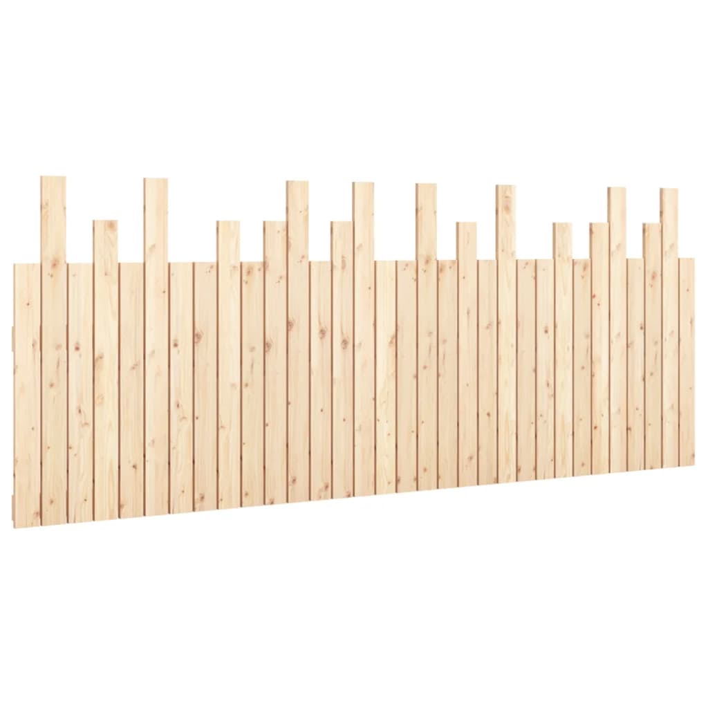 Tête de lit murale 204x3x80 cm Bois massif de pin - XIOS