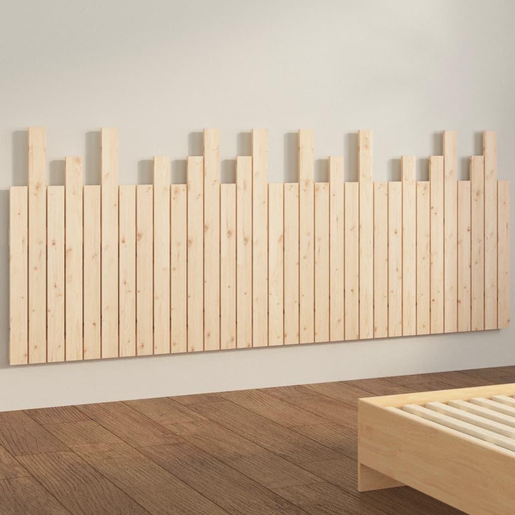 Tête de lit murale 204x3x80 cm Bois massif de pin - XIOS