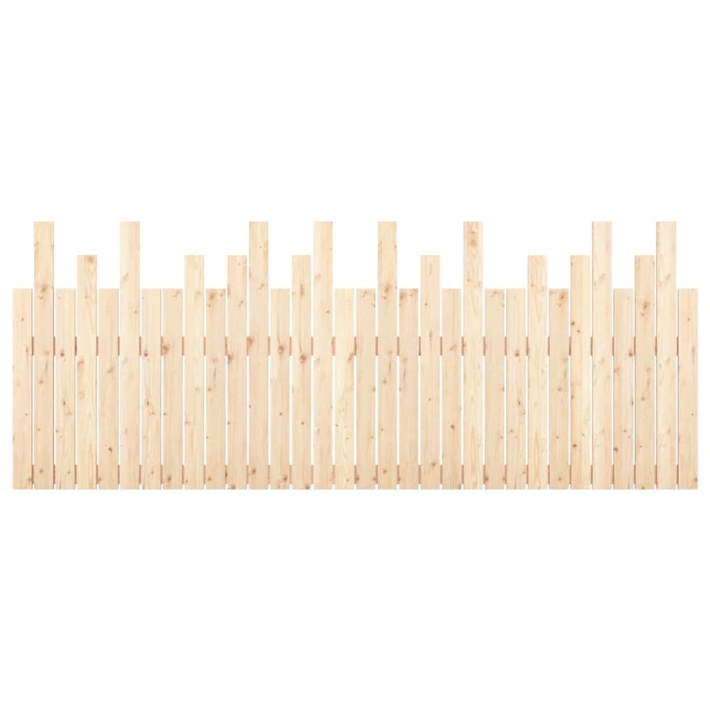 Tête de lit murale 204x3x80 cm Bois massif de pin - XIOS