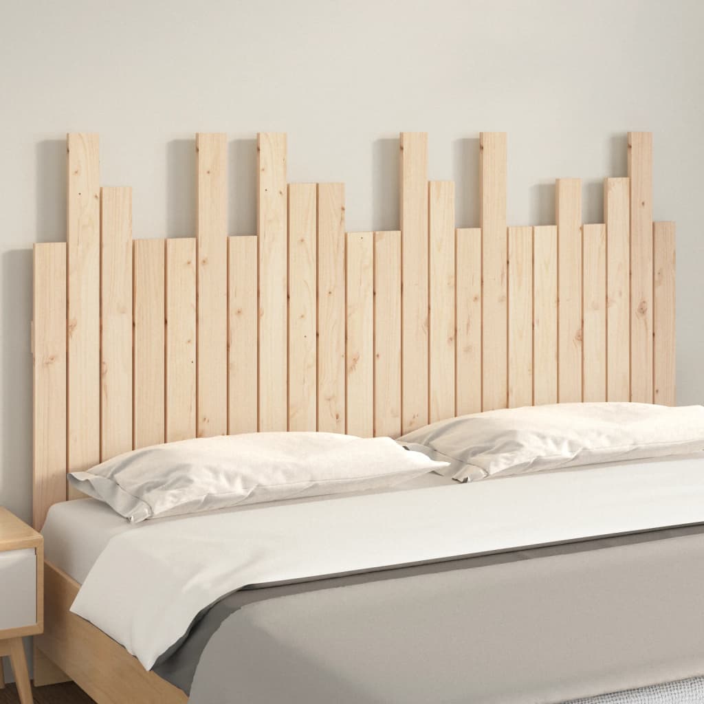 Tête de lit murale 146,5x3x80 cm Bois massif de pin - XIOS