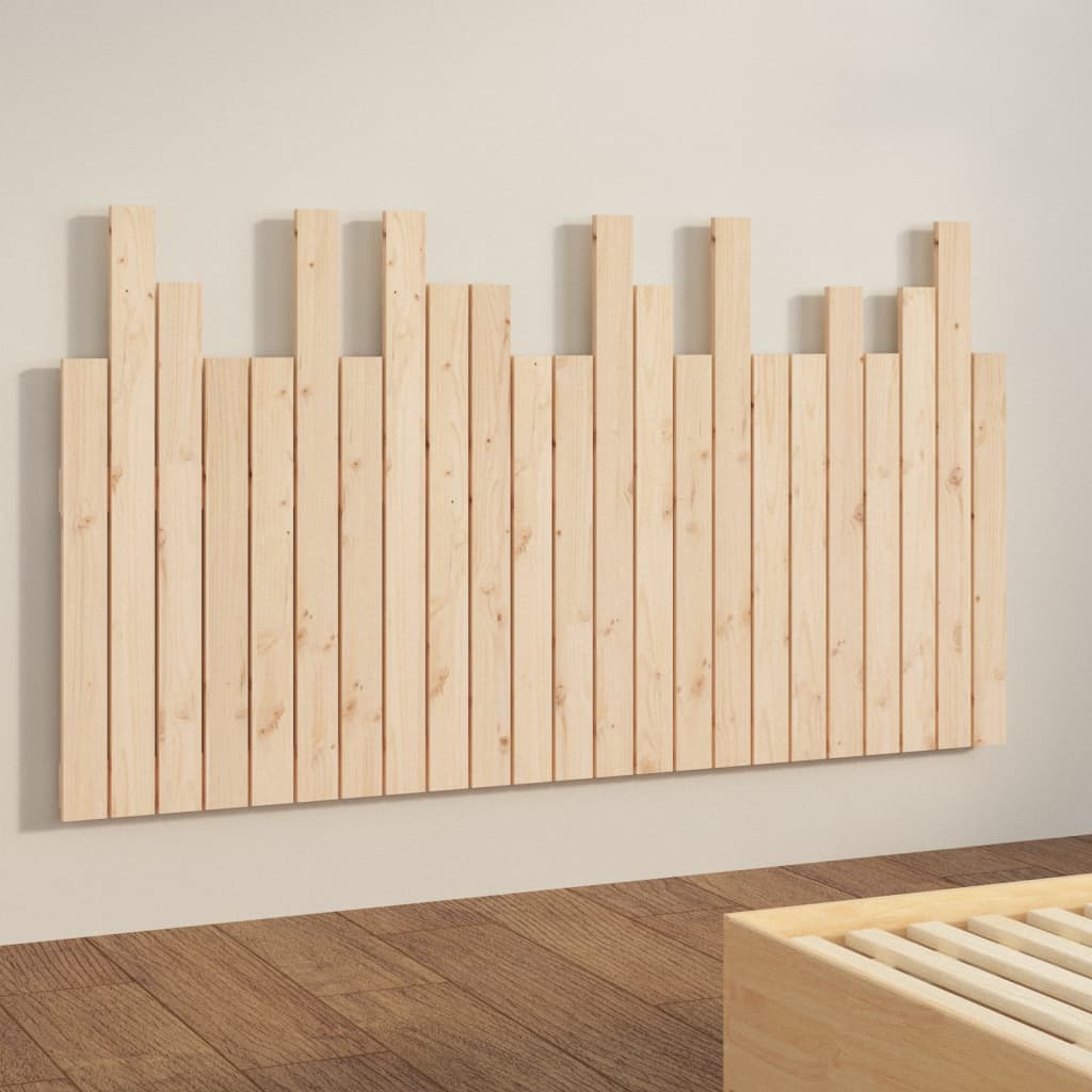 Tête de lit murale 146,5x3x80 cm Bois massif de pin - XIOS