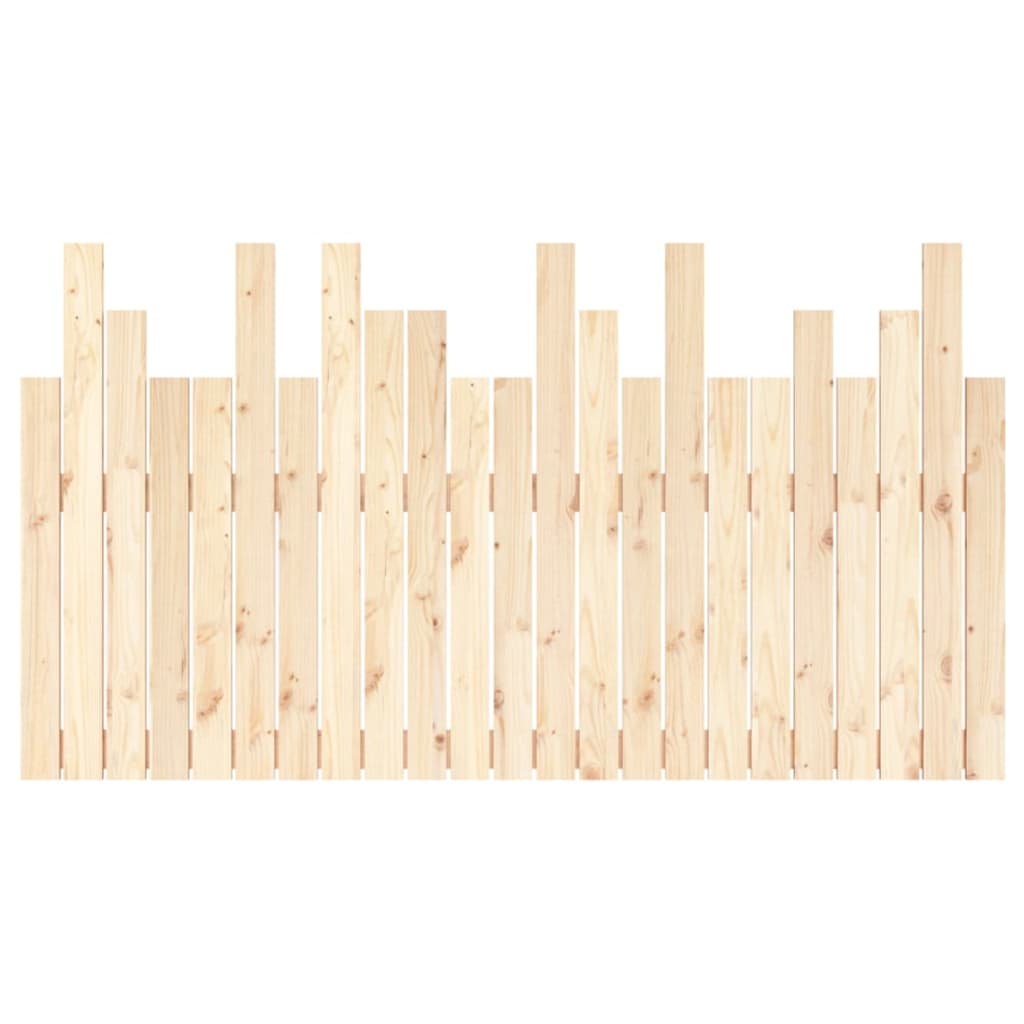 Tête de lit murale 146,5x3x80 cm Bois massif de pin - XIOS