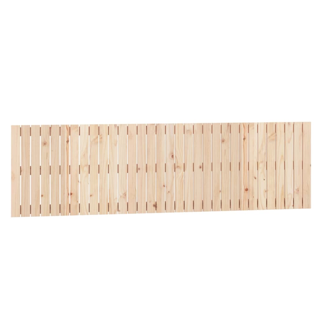 Tête de lit murale 204x3x60 cm Bois massif de pin - XIOS