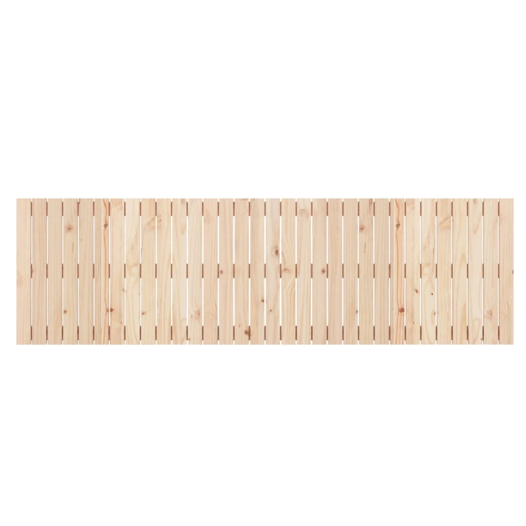 Tête de lit murale 204x3x60 cm Bois massif de pin - XIOS