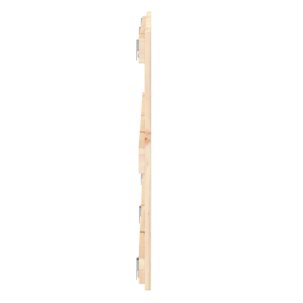 Tête de lit murale 204x3x60 cm Bois massif de pin - XIOS