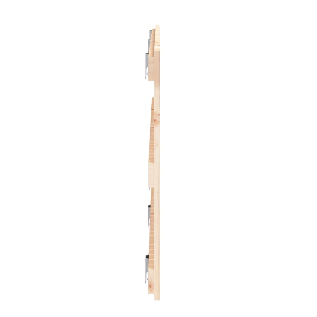 Tête de lit murale 185x3x60 cm Bois massif de pin - XIOS