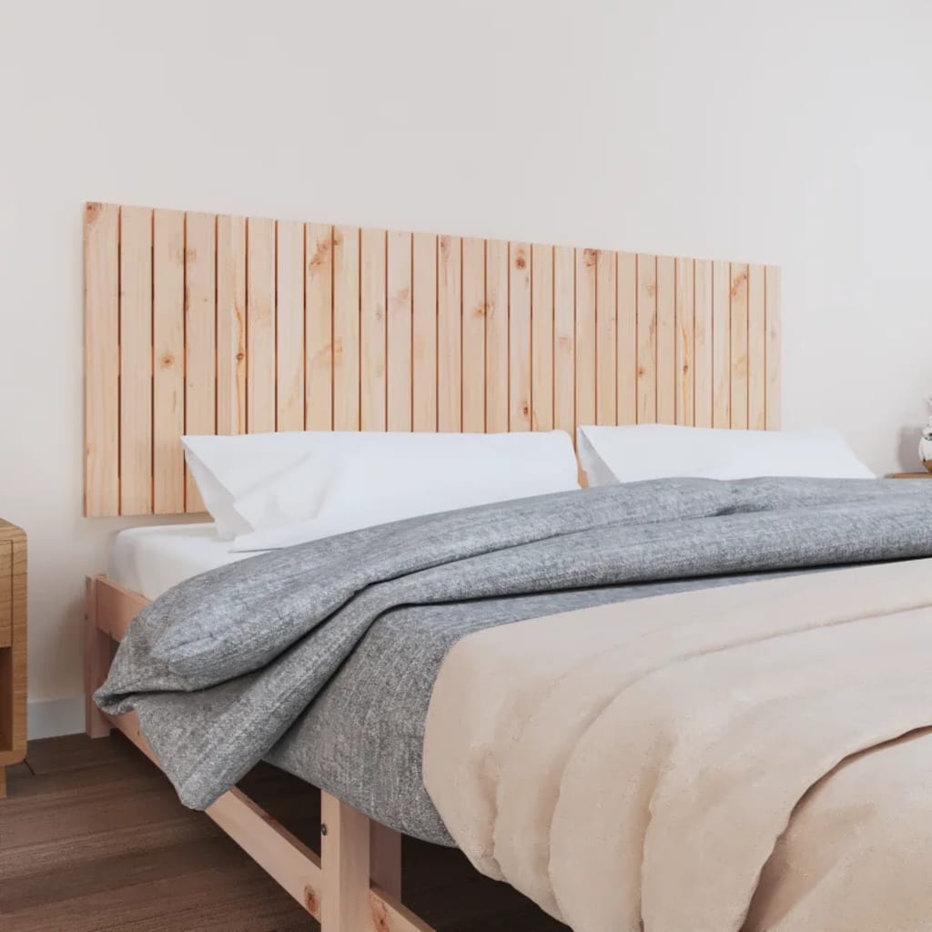 Tête de lit murale 185x3x60 cm Bois massif de pin - XIOS