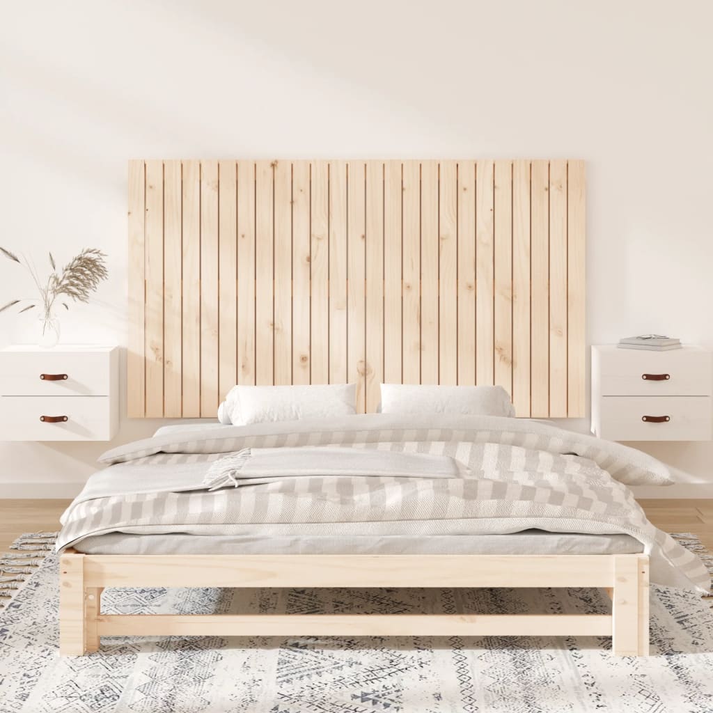 Tête de lit murale 159,5x3x90 cm Bois massif de pin - XIOS