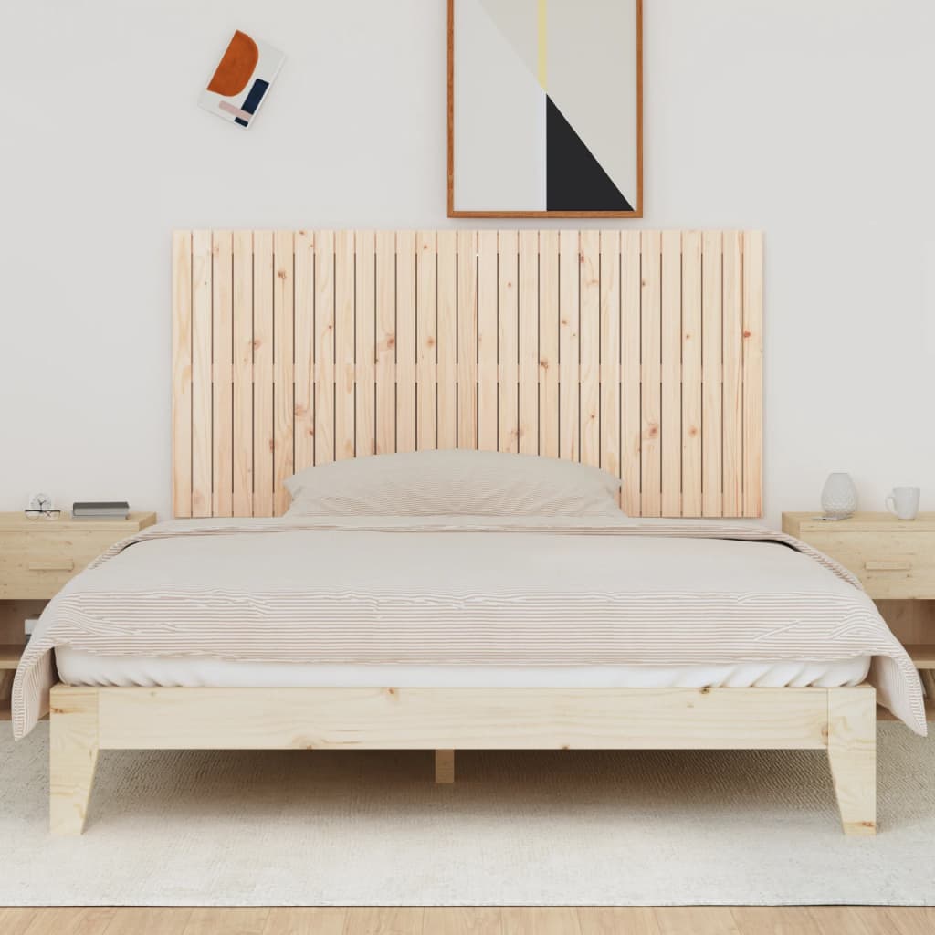 Tête de lit murale 185x3x90 cm Bois massif de pin - XIOS