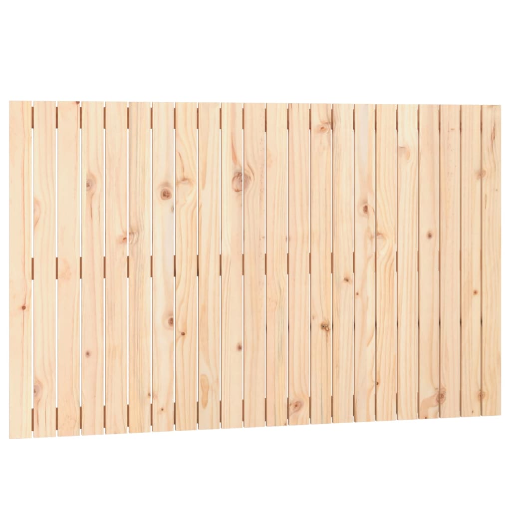 Tête de lit murale 140x3x90 cm Bois massif de pin - XIOS