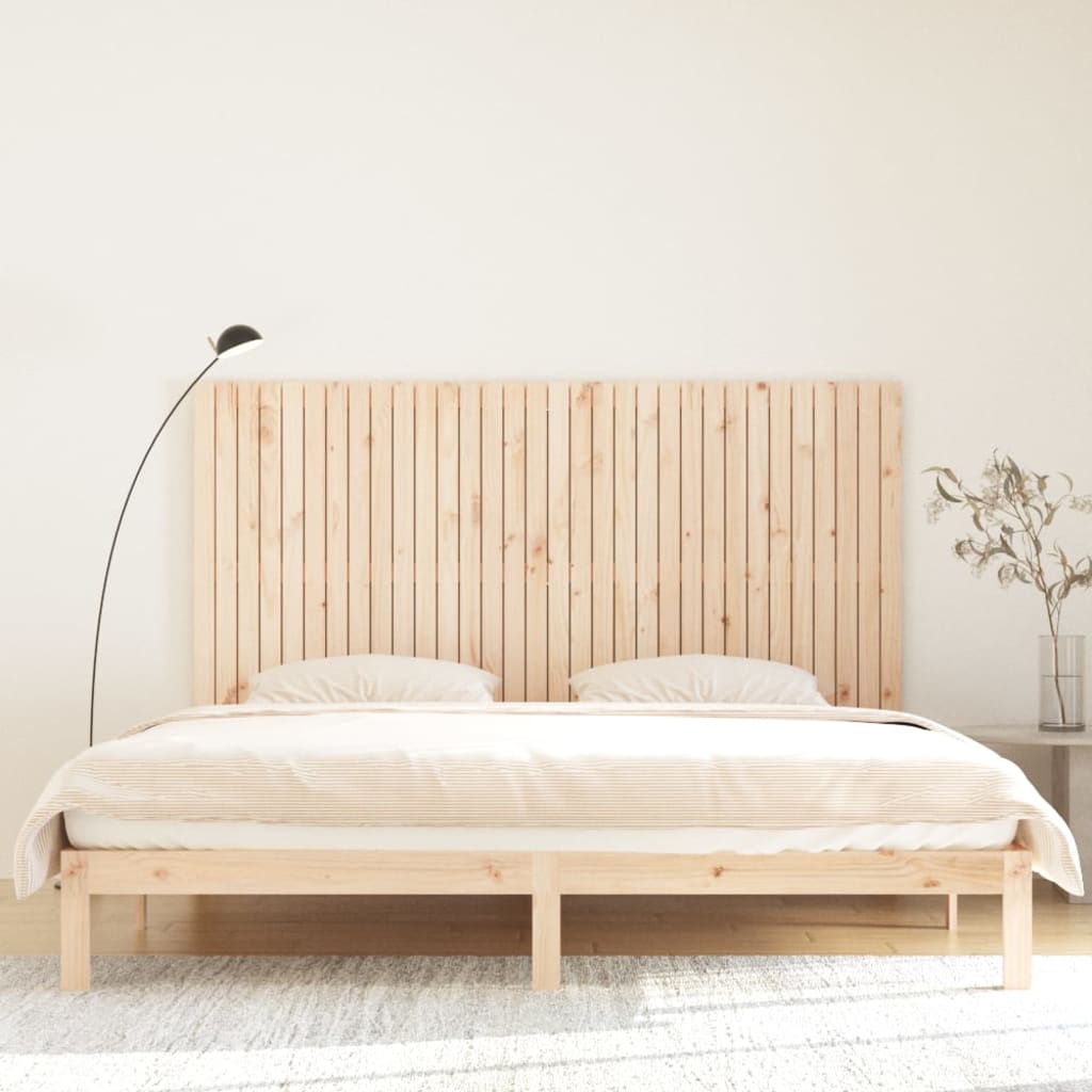 Tête de lit murale 204x3x110 cm Bois massif de pin - XIOS