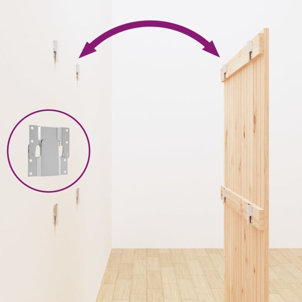 Tête de lit murale 95,5x3x110 cm Bois massif de pin - XIOS