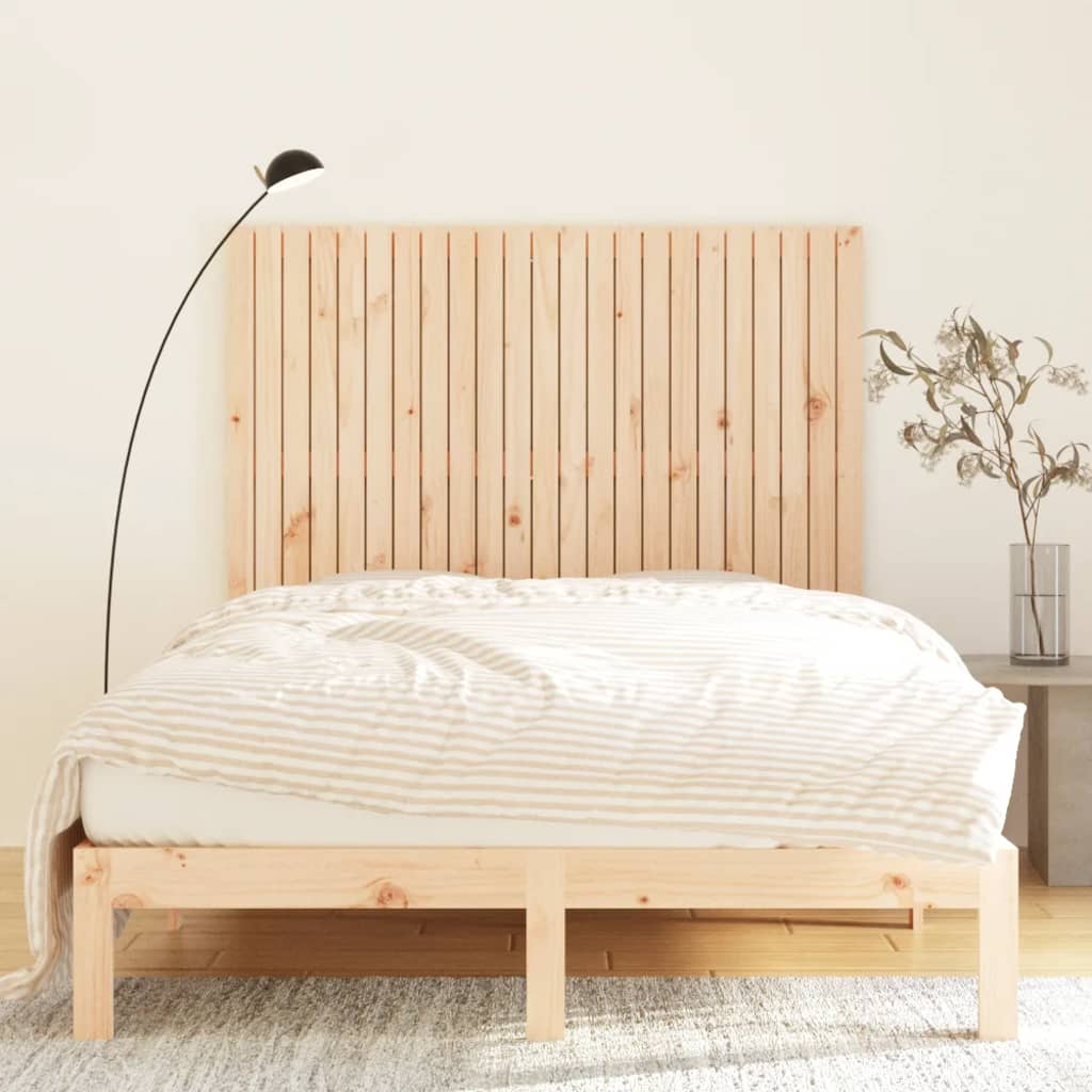 Tête de lit murale 146,5x3x110 cm Bois massif de pin - XIOS