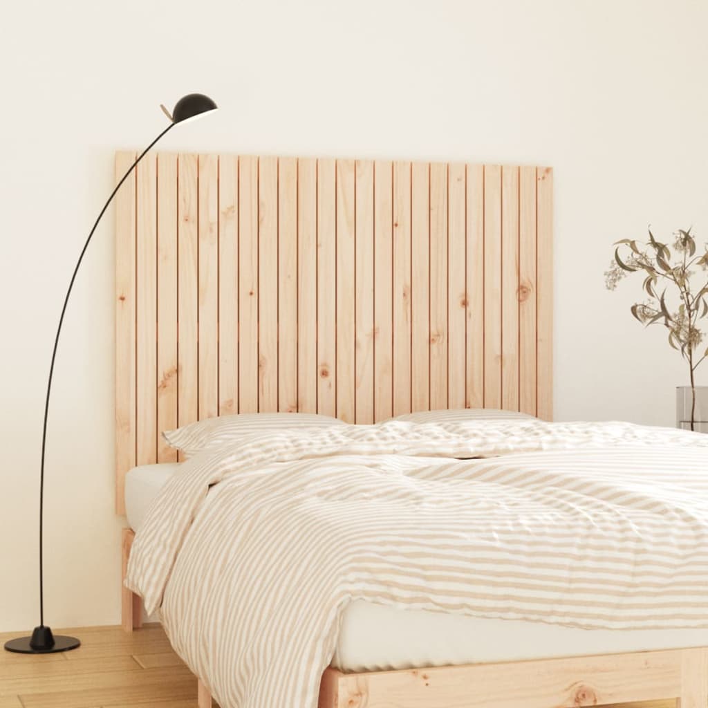 Tête de lit murale 146,5x3x110 cm Bois massif de pin - XIOS